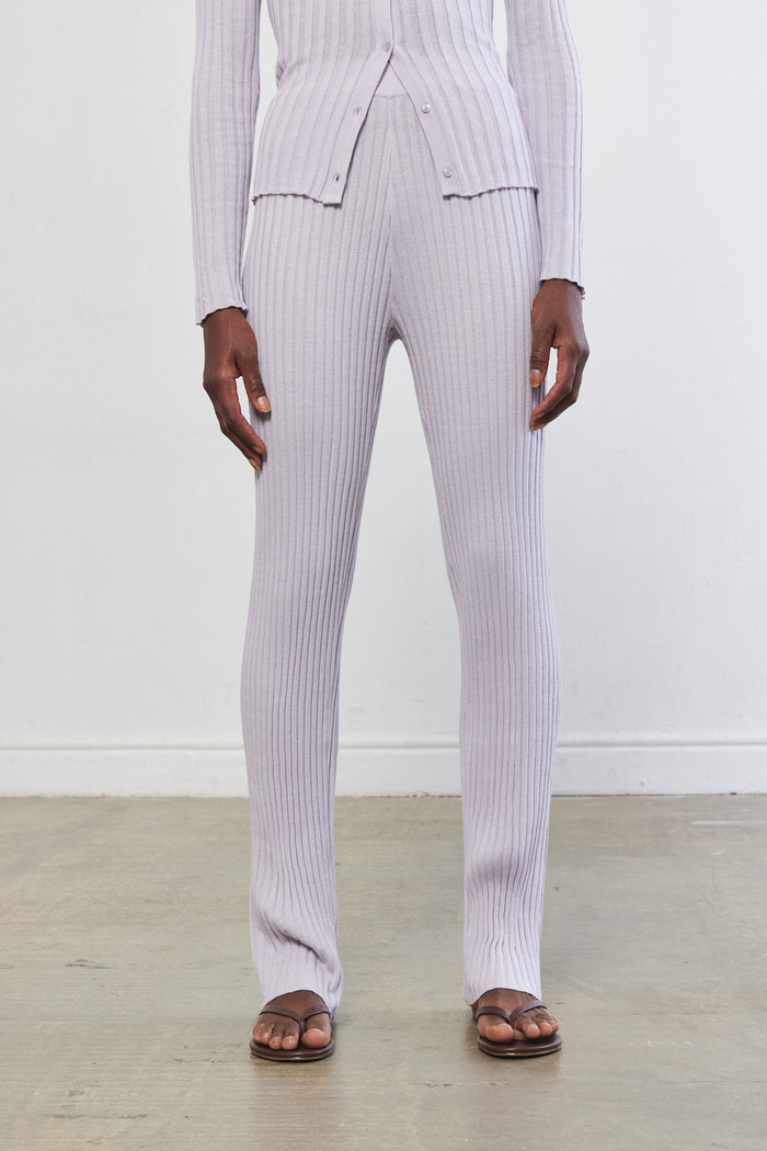 Knitted Straight Pants