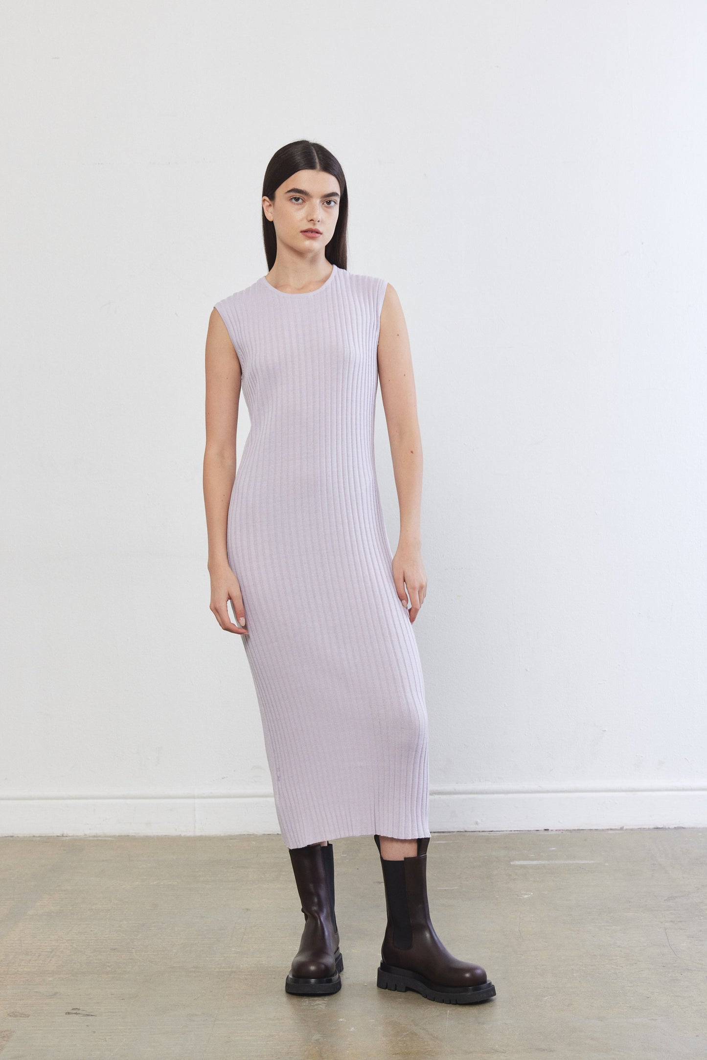 Knitted Muscle T Dress