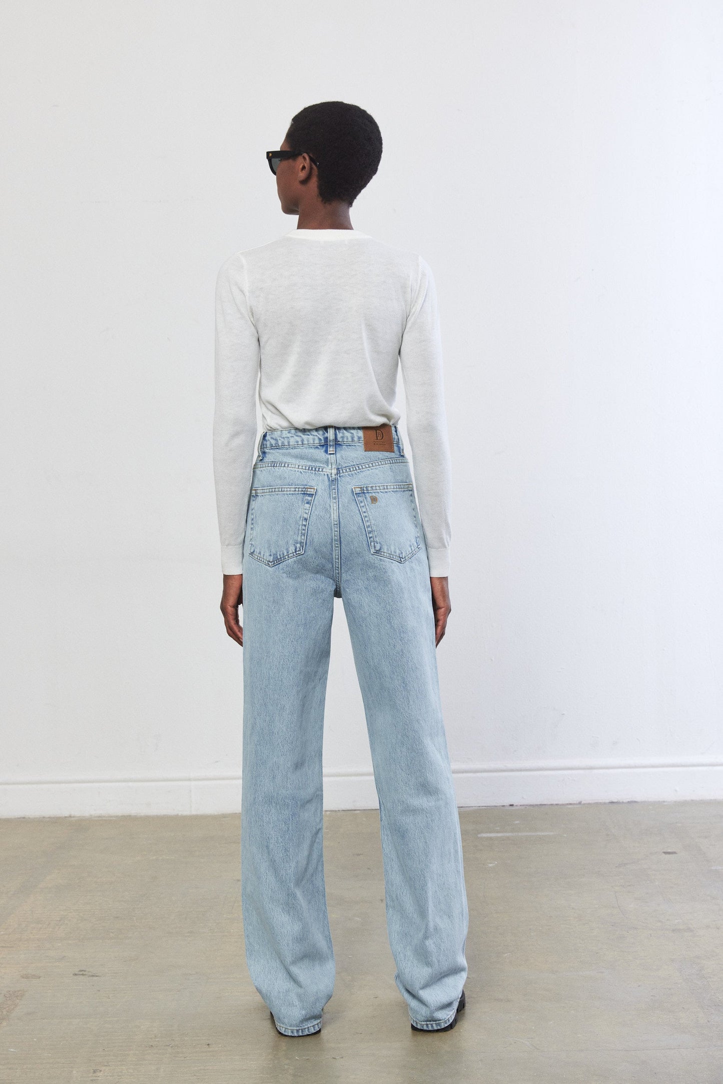 No.8| High Waisted Wide Leg Denim