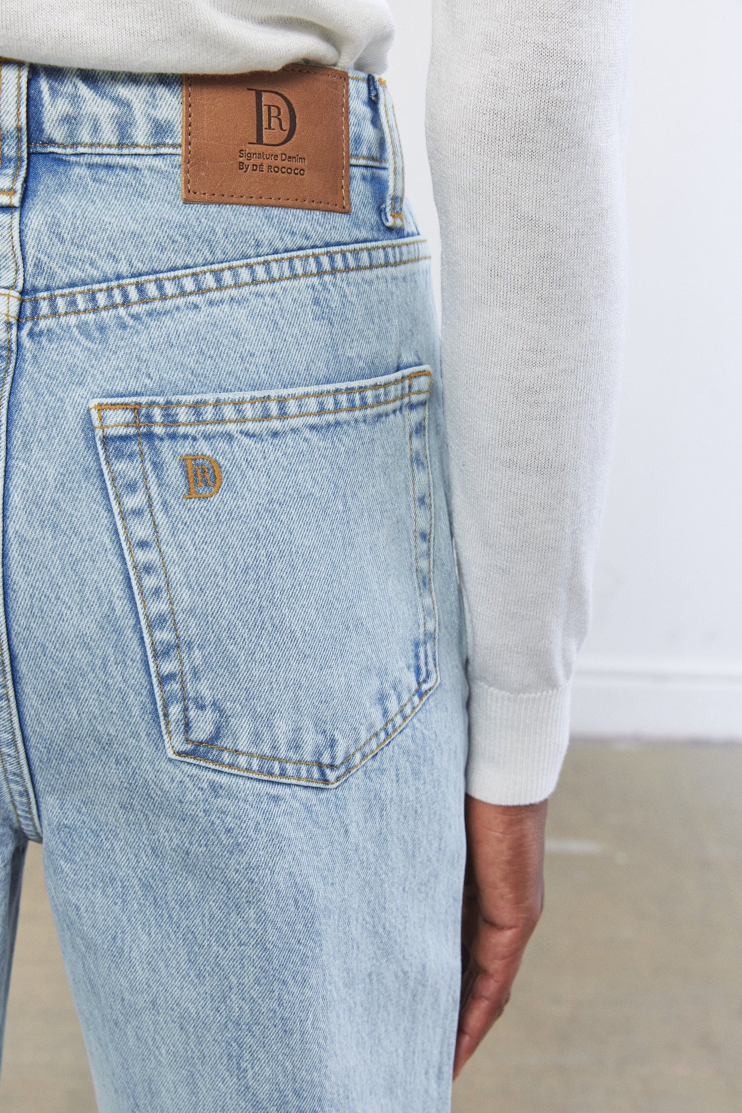 No.8| High Waisted Wide Leg Denim
