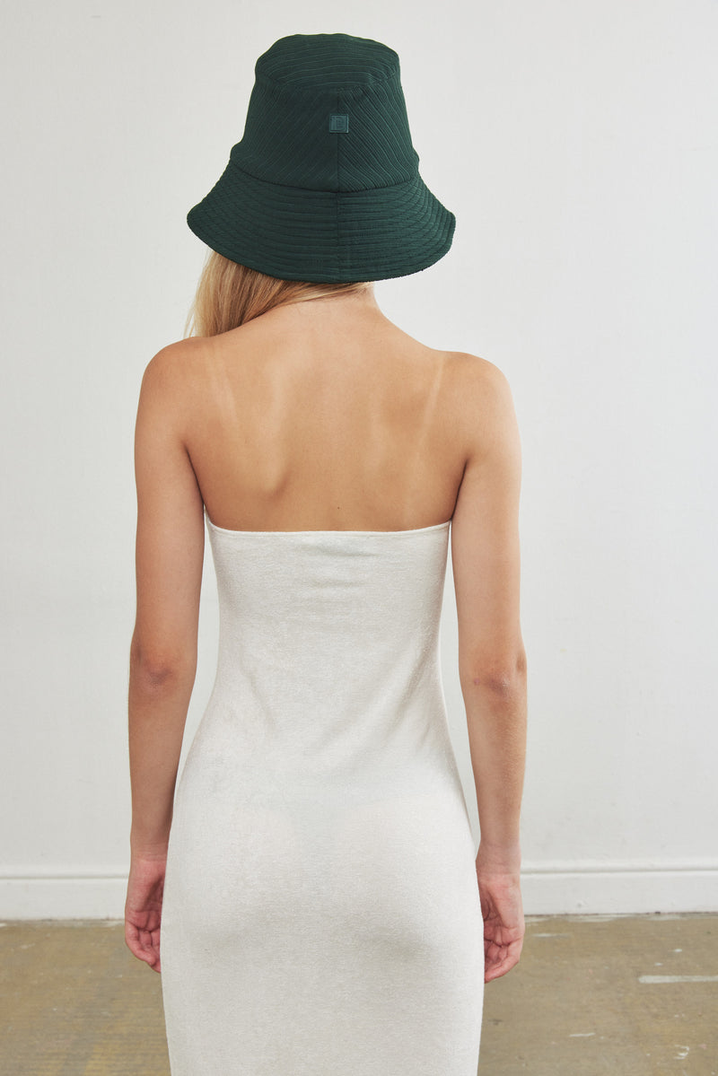 Terry Towel Twisted Dress