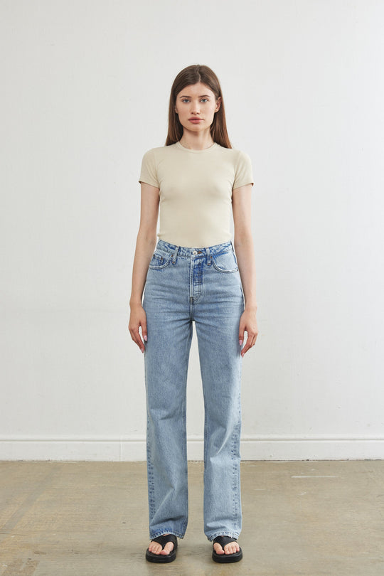 Ribbed T Shirt - Dé Rococo