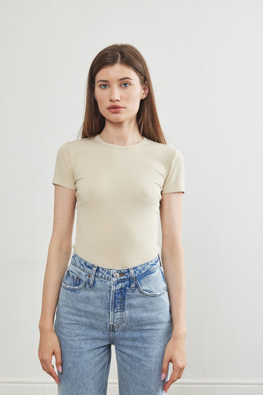Ribbed T Shirt - Dé Rococo