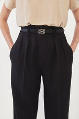 Tapered Pleat Daddy Pants