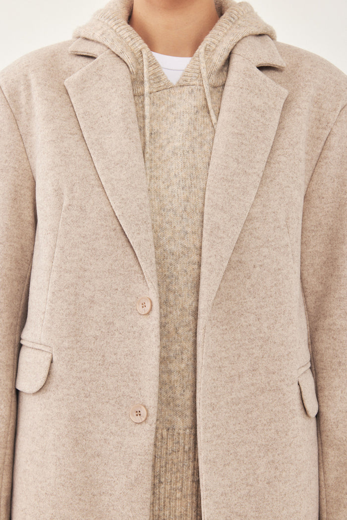 Boxy Stiff Blazer