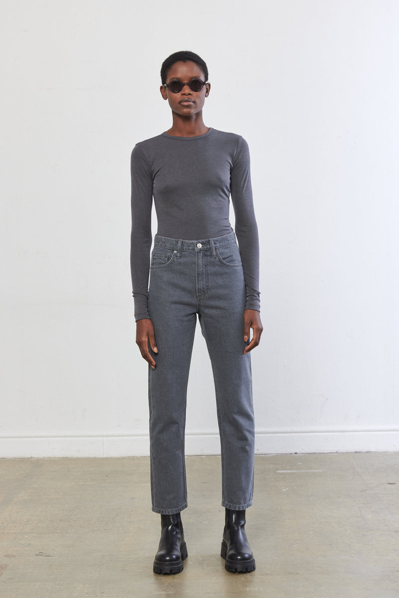 Soft Ribbed Long Sleeve Shirt