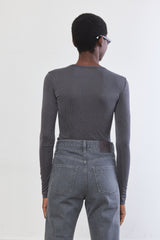 Soft Ribbed Long Sleeve Shirt