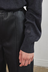 Knitted V Neck Sweater