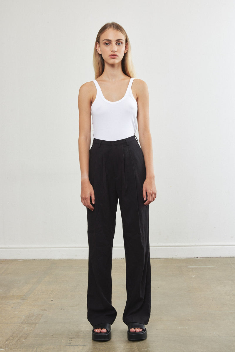 Relaxed Full Length Trousers