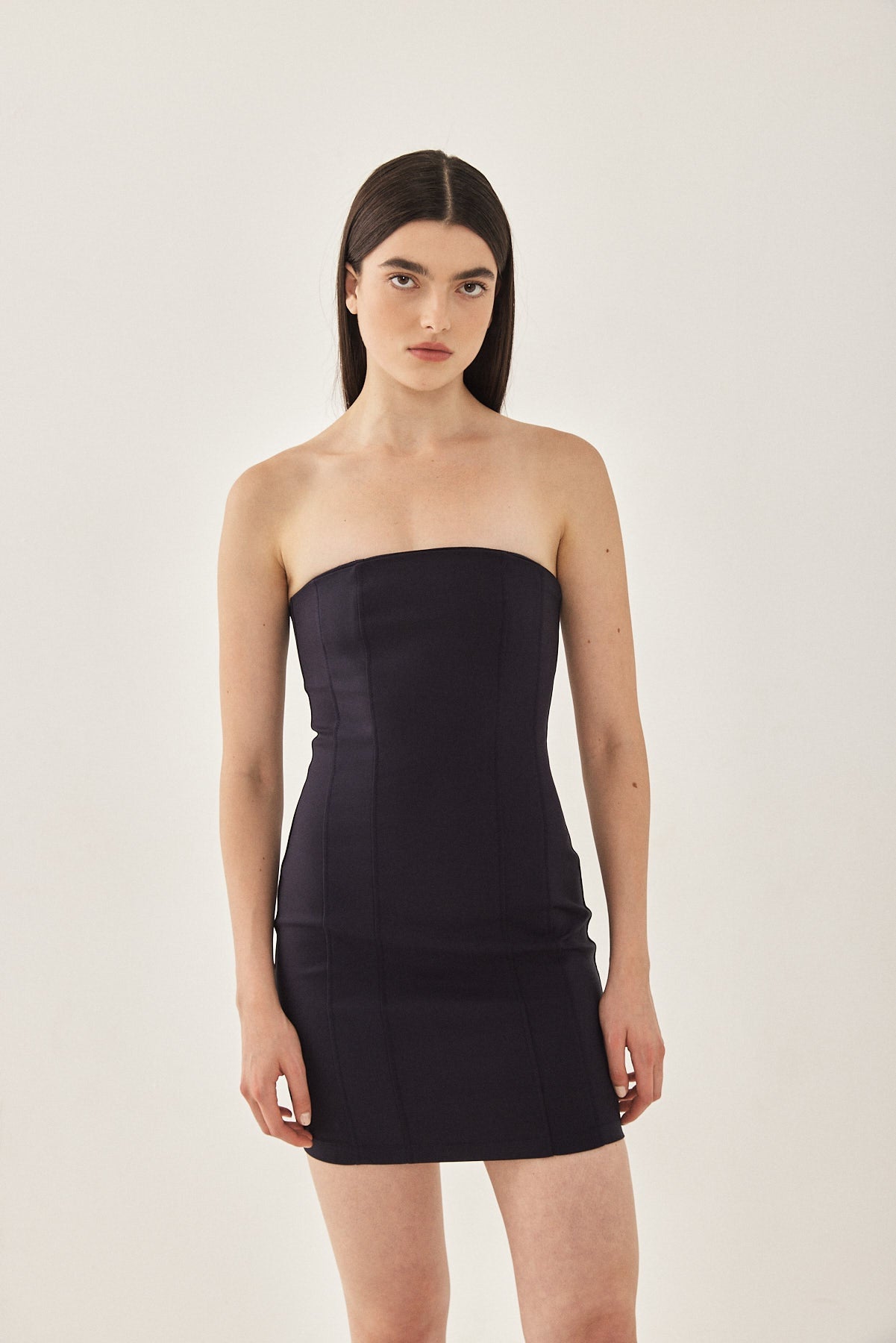 Tight Strapless Mini Dress - Dé Rococo