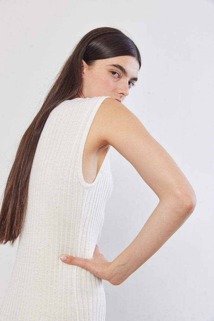 Knitted Muscle T Dress