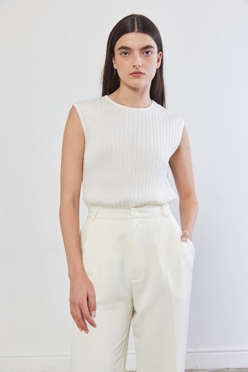 Knitted Muscle T