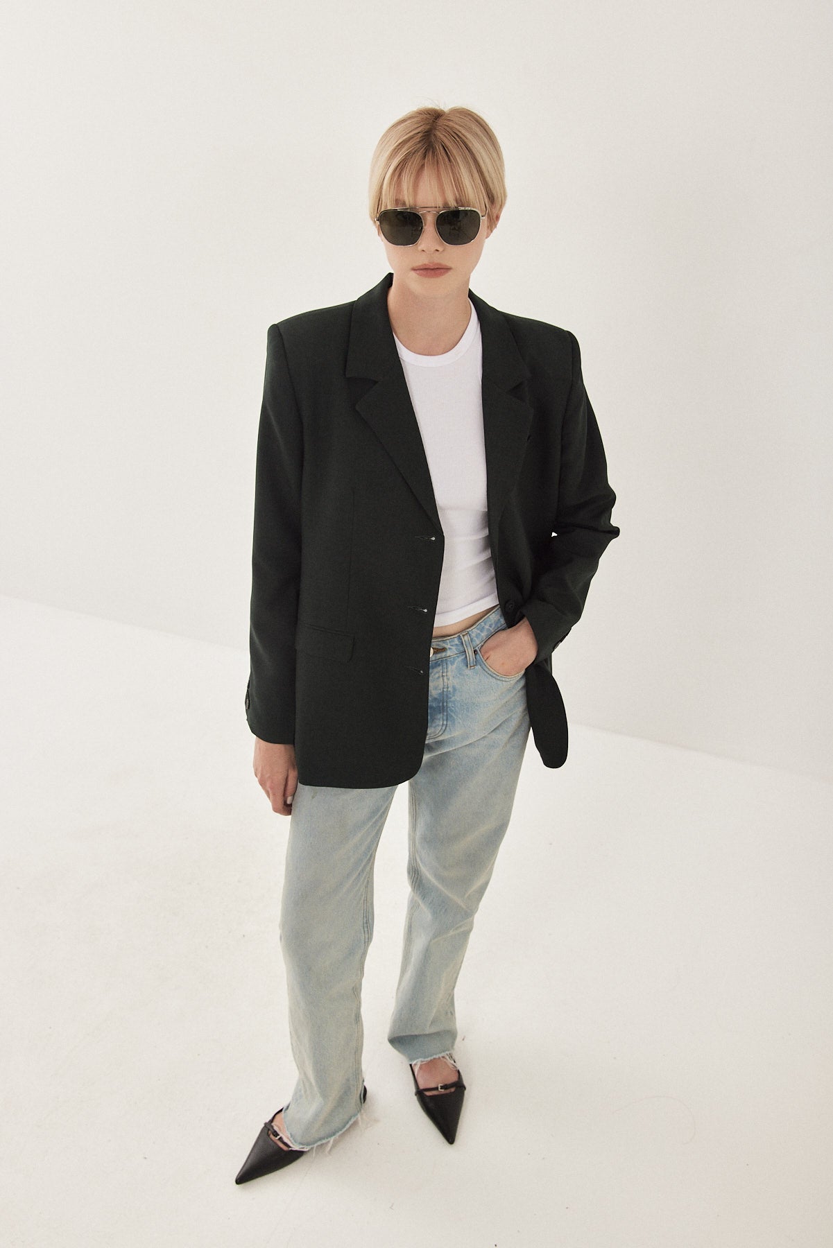 Boxy Daddy Blazer - Dé Rococo