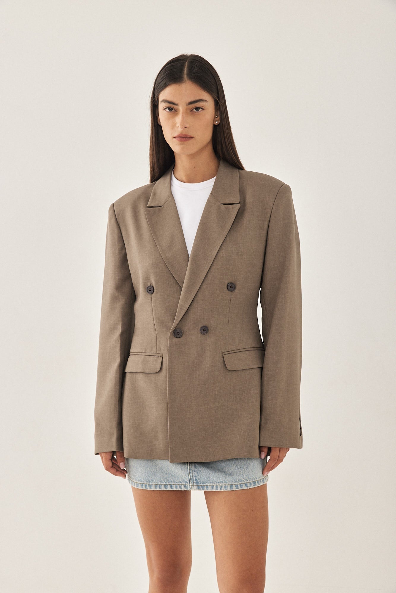 Fitted Waist Daddy Blazer - Dé Rococo