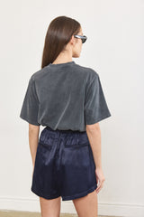 Satin Relaxed Shorts