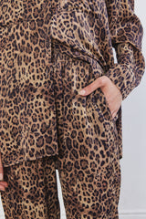 Relaxed Satin Pants