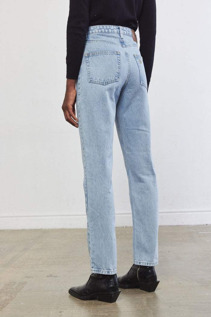 No.6| High Waist Straight Full Length Denim